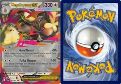 Mega Lopunny ex 084/094 Double Rare Phantasmal Flames Pokemon Reverse Holo NM - Image 3