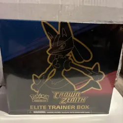 Pokemon TCG: Crown Zenith Elite Trainer Box - 10 Packs ETB 820650851476 - Image 1
