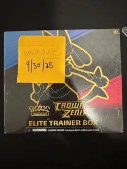 Pokemon TCG: Crown Zenith Elite Trainer Box - 10 Packs 820650851476 - Image 1