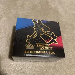 Pokemon TCG: Crown Zenith Elite Trainer Box - 10 Packs 820650851476 - Image 1