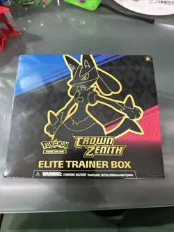 Pokemon TCG: Crown Zenith Elite Trainer Box - 10 Packs - Factory Sealed 820650851476 - Image 1