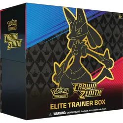 Pokemon TCG: Crown Zenith Elite Trainer Box (Lucario) - Image 1