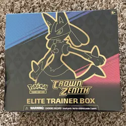 Pokemon TCG: Crown Zenith Elite Trainer Box - 10 Packs 820650851476 - Image 1