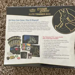 Pokemon TCG: Crown Zenith Elite Trainer Box - 10 Packs 820650851476 - Image 2