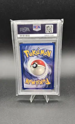 PSA 5 Chansey 3/130 Pokemon Base Set 2 Holo Rare WOTC - Image 2