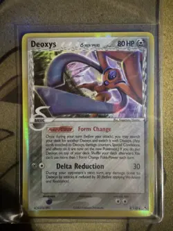 Pokemon TCG Deoxys Delta Species (Defense) EX Holon Phantoms 4/110 Holo Rare - Image 3