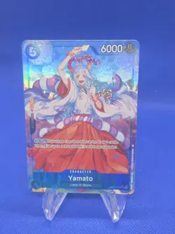 One Piece Carrying On His Will Yamato OP13-054 Alternate Alt Art Super Rare NM - Image 1