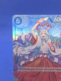 One Piece Carrying On His Will Yamato OP13-054 Alternate Alt Art Super Rare NM - Image 3