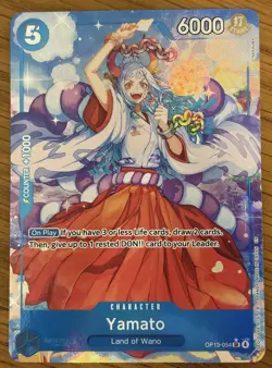 Yamato Alt Art (OP13-054) Carrying On His Will One Piece NM - Image 1