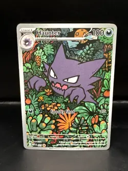 Pokemon TCG Haunter 027 Illustration Rare Promo Mega Evolution Battle Deck A - Image 1