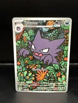 Pokemon TCG Haunter 027 Illustration Rare Promo Mega Evolution Battle Deck A - Image 3
