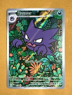 Pokemon TCG Haunter 027 Mega Evolution Illustration Rare Promo NM - Image 1