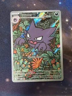 Haunter MEP 027 - Mega Evolution Black Star Promo - Full Art Pokemon TCG English - Image 1