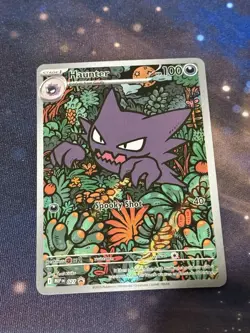 Haunter MEP 027 - Mega Evolution Black Star Promo - Full Art Pokemon TCG English - Image 2