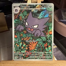 Haunter 027 Mega Evolution Illustration Rare Black Star Promo Pokemon TCG MINT - Image 1