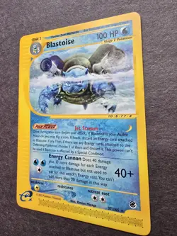 Pokemon Expedition Blastoise 37/165 Non-Holo NM - Image 3