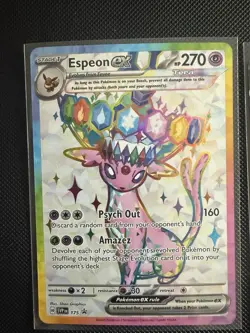 Espeon ex SVP175 Sv: Scarlet & Violet Promo Cards Holo - Image 1