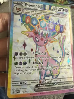 Espeon ex SVP175 Sv: Scarlet & Violet Promo Cards Holo - Image 2