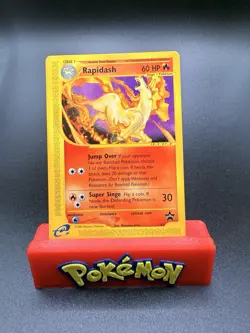 Pokemon Card - Rapidash Black Star Promo #51 - 2002 Vintage WOTC - **MP** - Image 1
