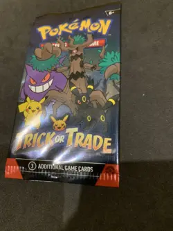 Pokemon Trick Or Trade BOOster Bundle 2024 Mini Booster (3 Cards Pack) - Image 1