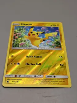 Pikachu 19/68 Hidden Fates 2019 REVERSE HOLO FOIL Pokemon TCG Card - NM - Image 1