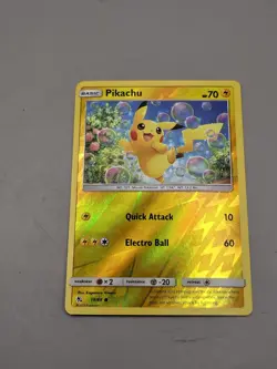 Pikachu 19/68 Hidden Fates 2019 REVERSE HOLO FOIL Pokemon TCG Card - NM - Image 2