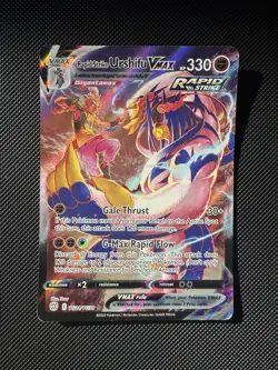 Rapid Strike Urshifu VMAX TG21/TG30 Ultra Rare Brilliant Stars Pokemon Card LP - Image 1
