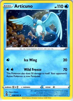 Articuno (Cosmos Holo) Holo Promo Miscellaneous Cards & Products 036/195 NM - Image 1