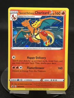 Special Delivery Charizard SWSH075 SWSH: Sword & Shield Promo Cards Holo - Image 1