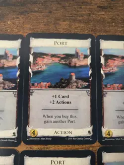 Dominion 2016 Rio Grande Games PORT ACTION Lot of 10 Cards - Image 2