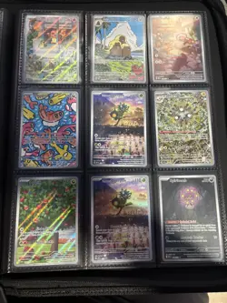 Binder Pokemon Card Collection Mixed English Japan Illustration - Image 1