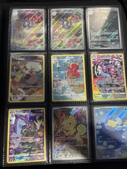 Binder Pokemon Card Collection Mixed English Japan Illustration - Image 3