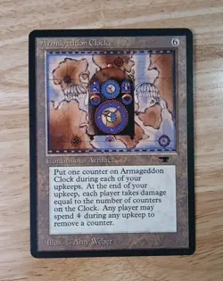 MTG Armageddon Clock Antiquities NM - Image 1