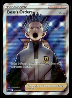 SWSH: Sword & Shield Promo Cards Boss's Orders (Full Art) Promo #SWSH251 NM - Image 1