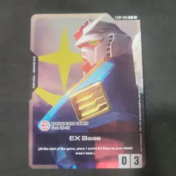 EX Base EXBP-005 Gundam TCG Bandai Card Games Fest 25-26 Stamped Exclusive Promo - Image 1