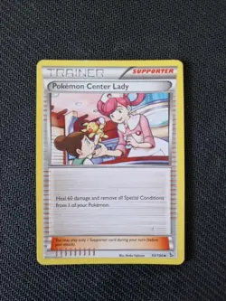 Pokemon Center Lady - 93/106 - Uncommon - XY Flash Fire - Pokemon Card - HP - Image 1