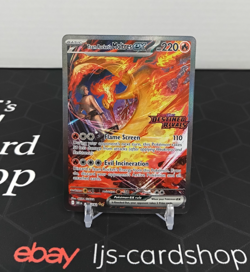 Team Rocket's Moltres ex Destined Rivals 229/182 Stamped Promo Pokemon Card T1 - Image 1