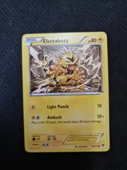 Electabuzz - 29/111 - Common - XY Furious Fists - 2014 - Pokemon Card - LP - Image 1