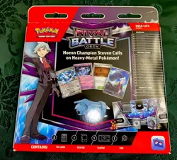 Pokemon TCG: Rival Battle Deck Steven (60 Cards) -- Factory Sealed - Image 2
