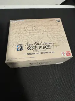 One Piece Card Game EB-02 Anime 25th Anniversary English Booster Box - Sealed - Image 2