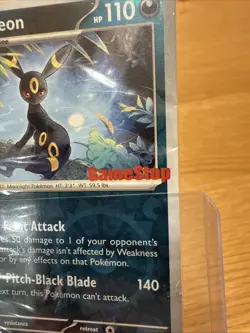 2023 Umbreon 130/197 Gamestop promo Pokemon Card Sealed English Stamped - Image 5