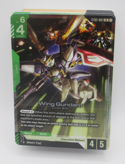 Gundam Card Game TCG ST02 Wings of Advance Starter Deck Brick English No Promo - Image 1