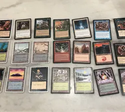 Magic: MTG Magic The Gathering 1990s Playing Card Game Lot 1500+ Unknown Set - Image 5