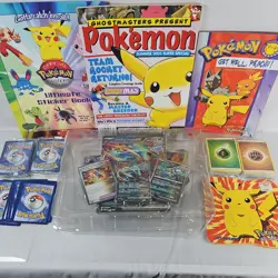 Pokemon TCG Ancient Card Lot Pikachu Roaring Moon EX Holo Trainer Energy - Image 1