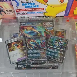 Pokemon TCG Ancient Card Lot Pikachu Roaring Moon EX Holo Trainer Energy - Image 3