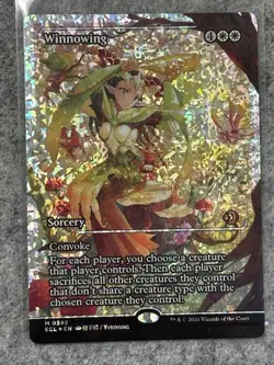 MTG Winnowing 0392 Fracture FOIL Showcase Lorwyn Eclipsed - Free Shipping! - Image 1