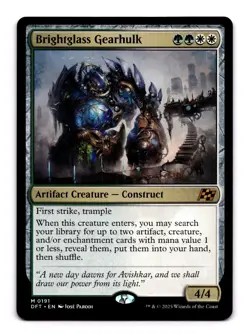 Brightglass Gearhulk - 191 DFT: Aetherdrift M Normal NM - Image 1
