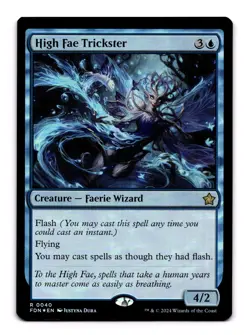 High Fae Trickster - 40 FDN: Foundations R Foil LP - Image 1