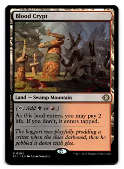 Blood Crypt - 262 ECL: Lorwyn Eclipsed R Normal NM - Image 1