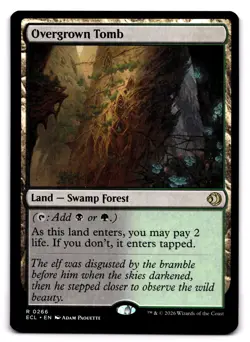 Overgrown Tomb - 266 ECL: Lorwyn Eclipsed R Normal NM - Image 1